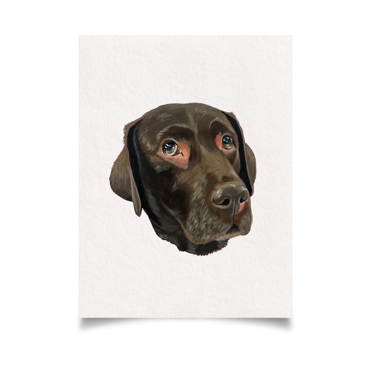 Hand Painted Pet Portrait