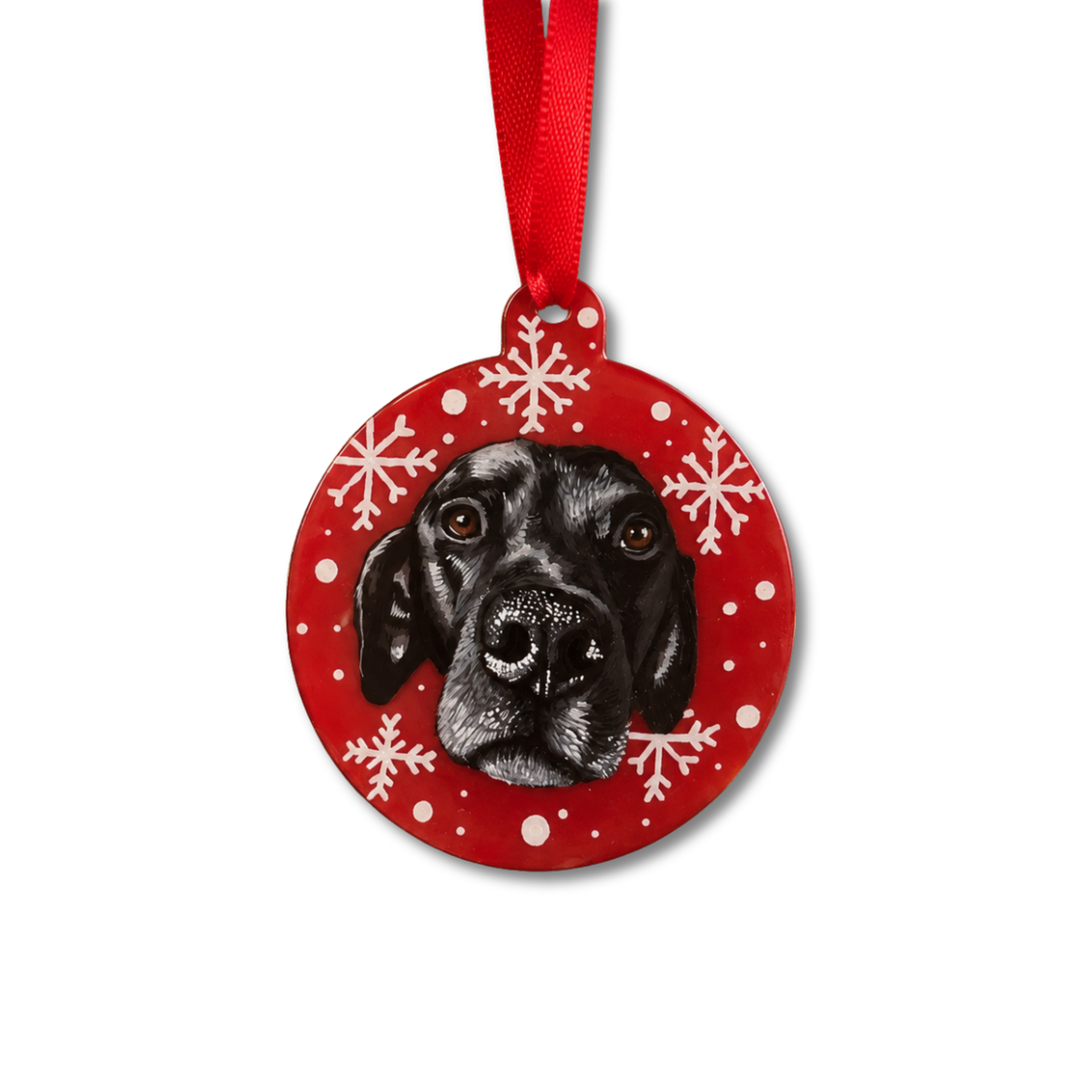 Hand Painted Painted Pet Bauble