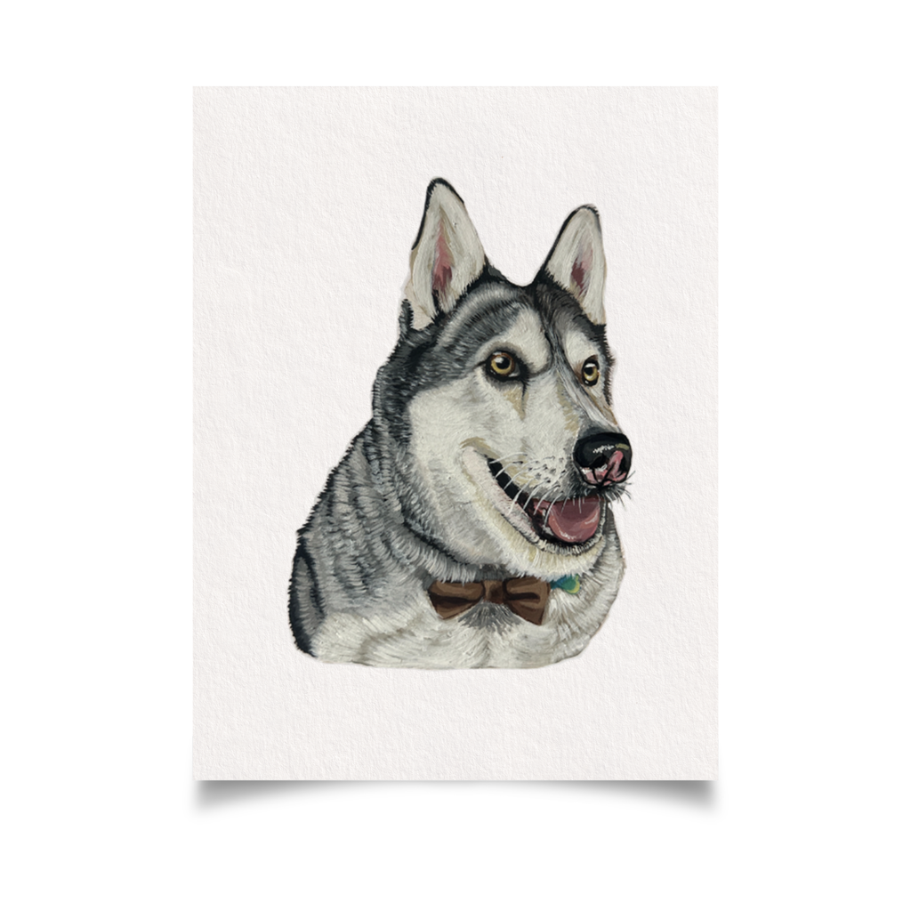 Hand Painted Pet Portrait
